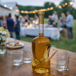 Dupla Poharas Díszüveges Bor 0,5 L