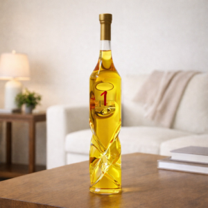 1 Házassági Évforduló ajándék - Csavart Díszüveges Bor 0,75 L