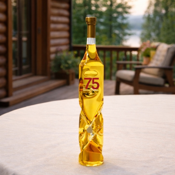 75 Születésnapra Csavart Díszüveges Bor 0,75 L