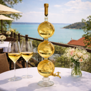 Bortorony  vitorlással, csappal ,  (2.1L)